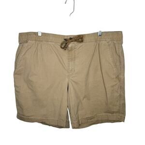 EDDIE BAUER / tan top out ripstop outdoor hiking shorts / 2XL